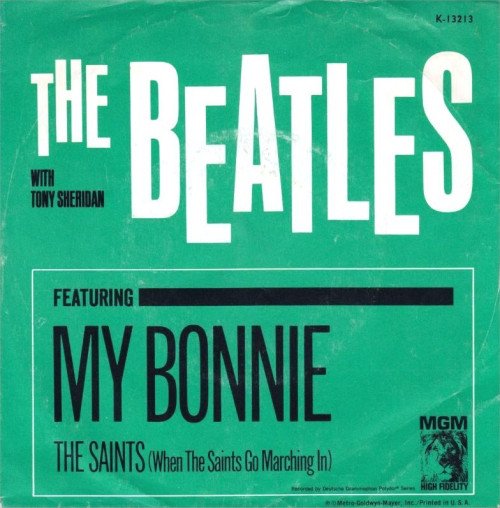 1964 (Jan 27) - 'My Bonnie/The Saints' Released in the US