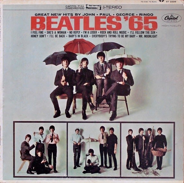 1965 (Jan 9) - 'Beatles 65' Goes to #1 in the US