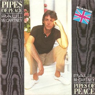 1984 (Jan 14) - 'Pipes of Peace' #1 on the UK Singles Chart