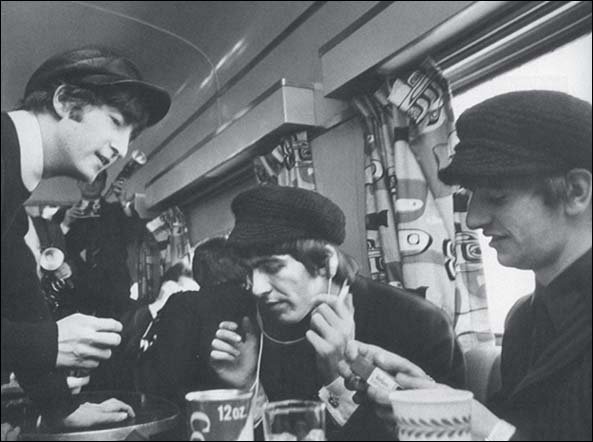 1964 (Feb 12) - Beatles Return to NYC by Train; Perform Two Concerts At Carnegie Hall