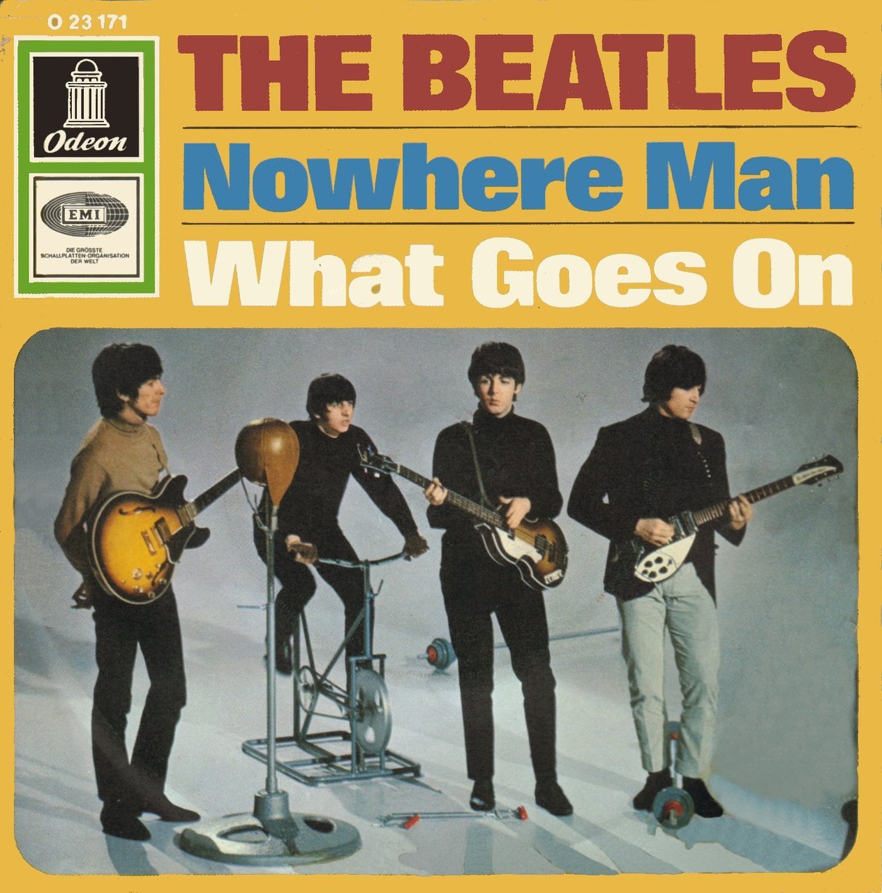 1966 (Feb 21) - 'Nowhere Man/What Goes On' US Release