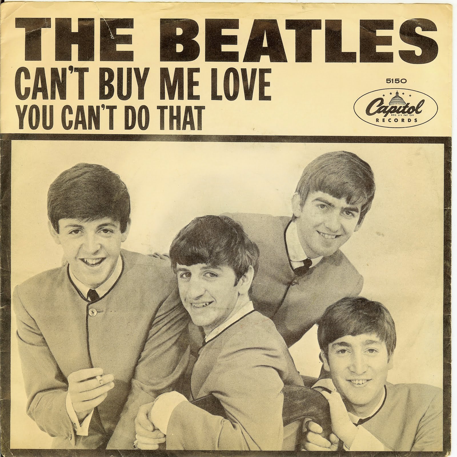 1964 (Mar 16) - US Release of 'Can't Buy Me Love/You Can't Do That'