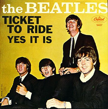 1965 (Apr 19) - 'Ticket to Ride' Released in US