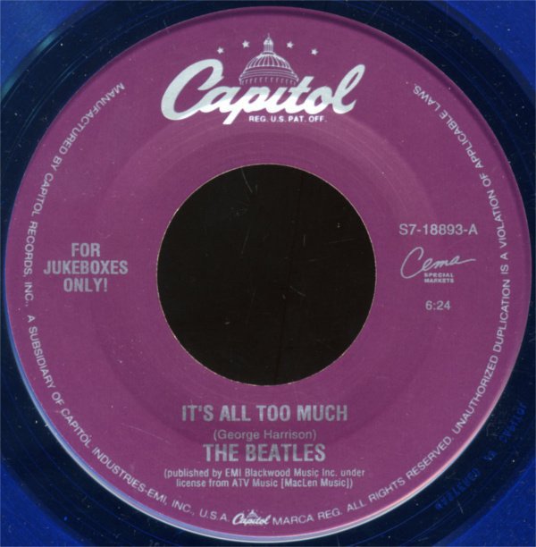 1967 (May 31) - The Beatles Record 'It's All Too Much'