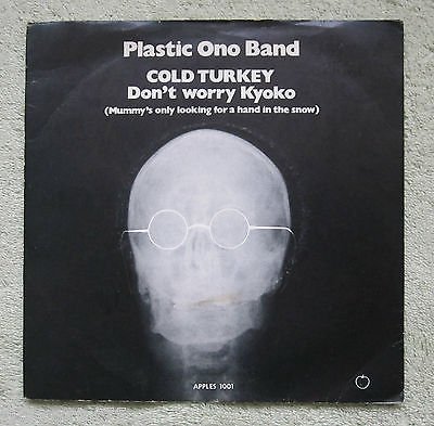 1969 (Sep 25) - John Records 'Cold Turkey'