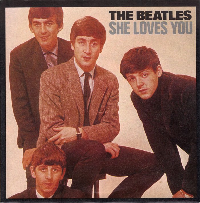 1963 (Sep 14) - 'She Loves You' #1 in England