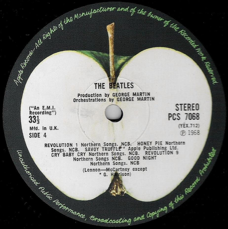 1968 (Oct 3) - In Studio Working on 'Savoy Truffle'